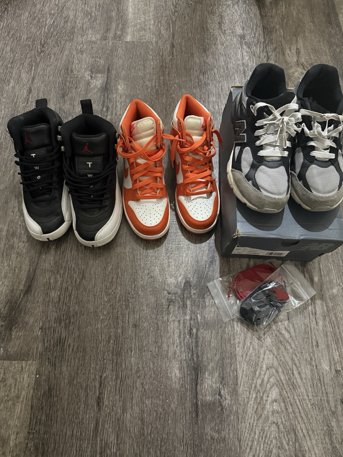 Lot Of 3 Grade School Sneakers 6.5Y