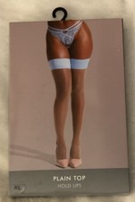 Ann Summers - PLAIN TOP HOLD UP - Stocking Sizes X-Large - 20-22 New Box