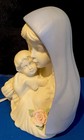 Vtg Illuminated Blessed Mother Mary/Baby Jesus/Rose Night Light Statue Religious — photo 4