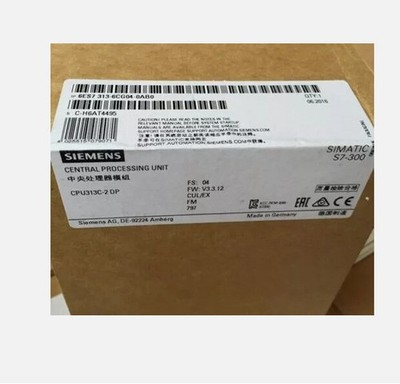 New One Siemens Compact Central Processing Unit 6ES7313-6CG04-0AB0