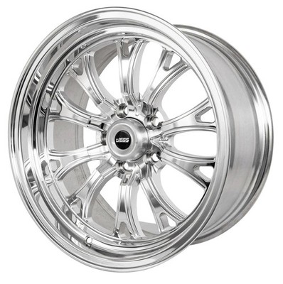 JEGS SSR Spike Wheel [Size: 17'' x 8''] Fully Polished