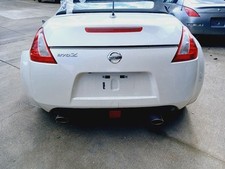 09-20 NISSAN 370Z Rear Bumper Cover White/QAB w/o Camera OEM HEM221EA0H