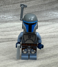 LEGO STAR WARS JANGO FETT (SMILE) SW0468 MINIFIGURE FROM 75015 WITH HELMET