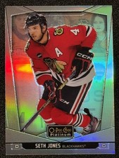 2024-25 O-Pee-Chee Platinum #57 Seth Jones Rainbow Parallel Chicago Blackhawks