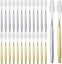 100 Pack Prepasted Disposable Toothbrushes Individually Wrapped Bulk Pre Pasted