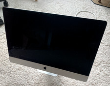 Apple iMac 27" Desktop, 2019, 5K, Silver, 8GB Memory, 512 Storage