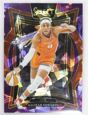 2025 Panini - WNBA Select Aaliyah Edwards #32 Purple Ice Prizm /149