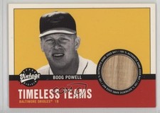 2001 Upper Deck Vintage Timeless Teams Bats Boog Powell #BA-BP 4at
