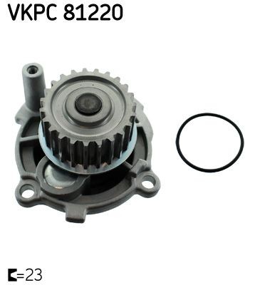 Skf Wasserpumpe Vkpc 81220 FüR Audi Seat Skoda Vw-image