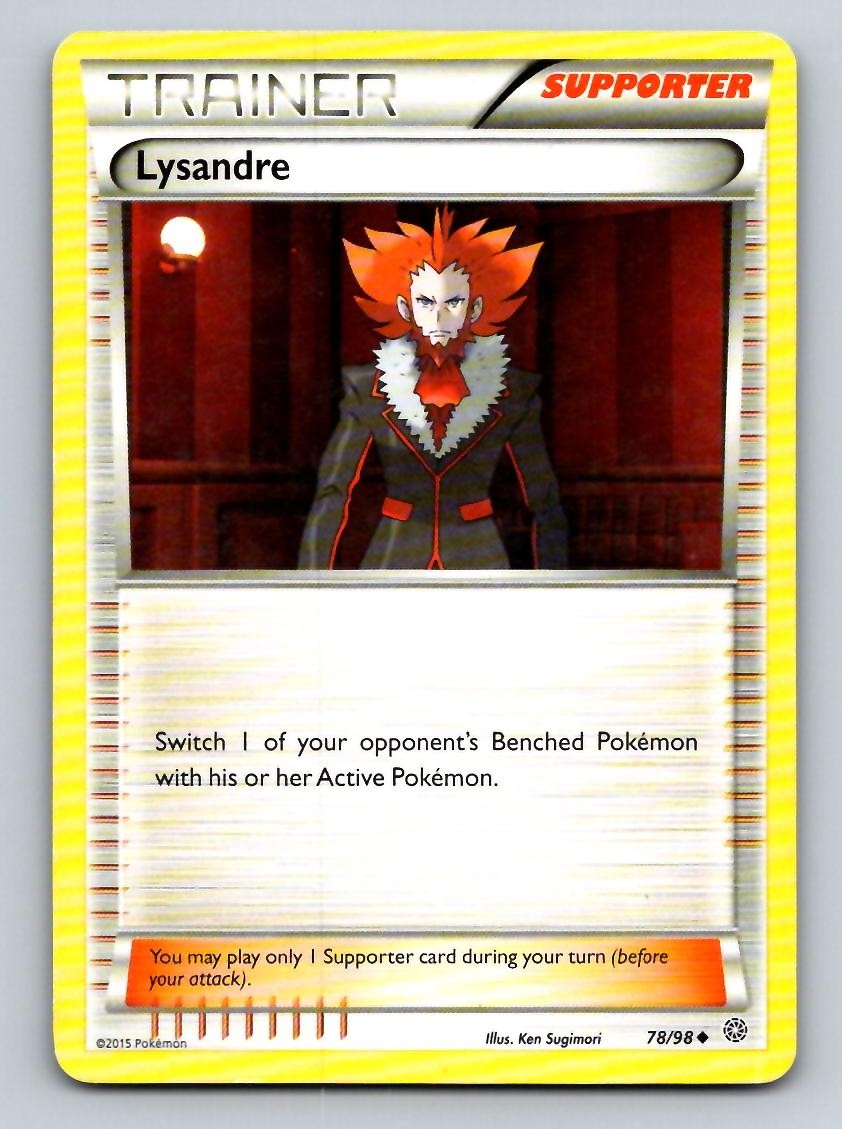 Lysandre 78/98 Uncommon Ancient Origins Pokemon