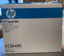 Genuine HP CC364XC 64X Black Toner Cartridge P4015 P4515 Open Box Unused