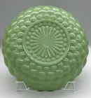New ListingVintage Fire-King Jadeite Bubble Bowl 8” Anchor Hocking Green Glass Serving Bowl