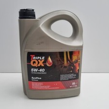Triple QX SynPlus 5W40 A3/B4 *5L* Fully Synthetic * VW502/505 * API SN/CF