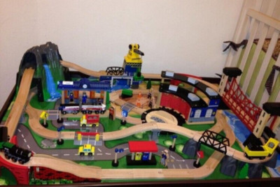 Thomas Train Set Imaginarium Mountain Rock Wood Kit Kid Tested Fun