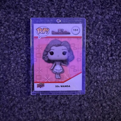Wanda 50 s Funko Pop Upper Deck Card #151 Subset 1:480 Pack Pull Rate (RARE)