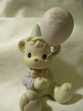 PRECIOUS MOMENTS Birthday Club"Have a Beary Special Day"Little Boy w/Balloon 88