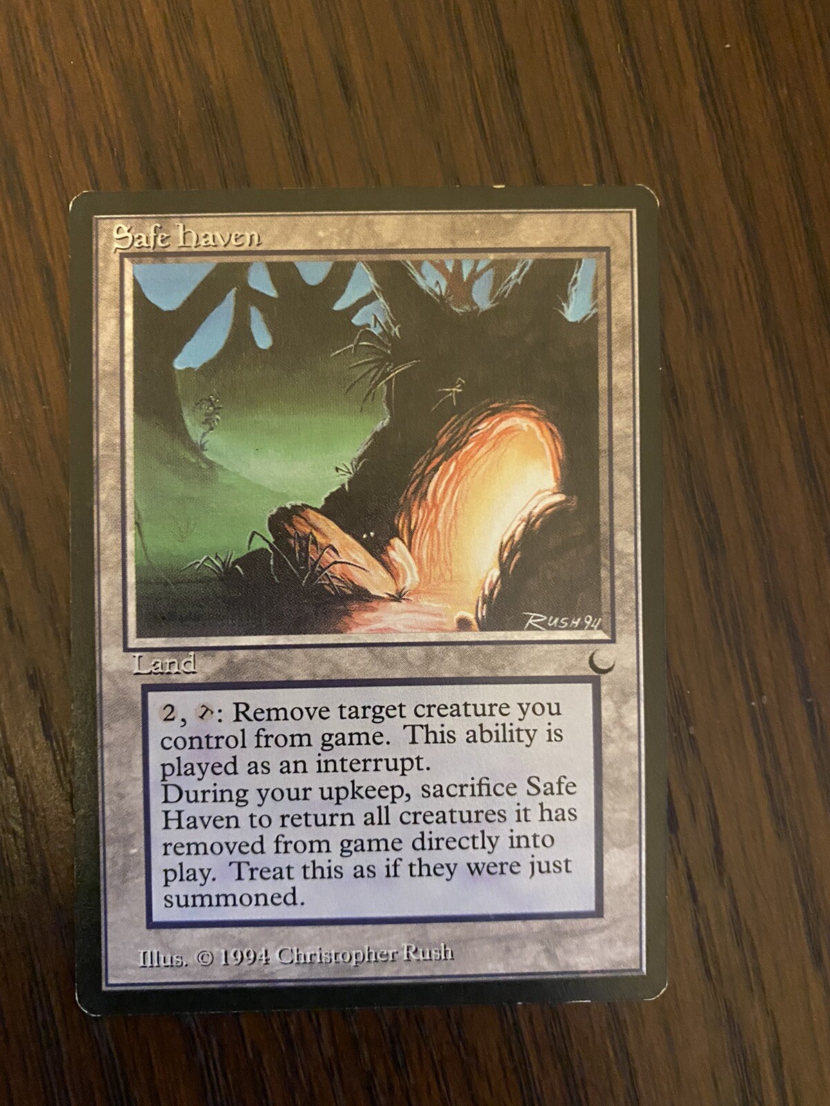 MTG - SAFE HAVEN - The Dark - Magic the Gathering  - LIGHTLY PLAYED