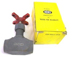 HOKE 2118F8E 1/2" FEMALE NPT NEEDLE VALVE CARBON STEEL NOS MADE IN USA!