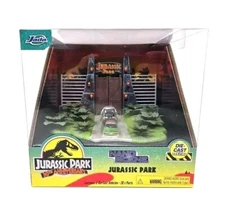 Jada Jurassic Park Diorama Set 30th Anniversary Nano Scene Diecast 1:65 NIB