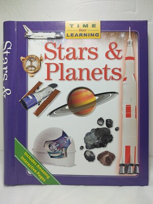 Time for Learning Stars & Planets by Rick Morris Interactive Pages Spiral Bound