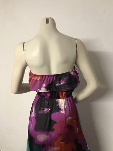 Kenji Strapless Maxi Dress, Size 6. Multi Colour - Picture 5 of 9