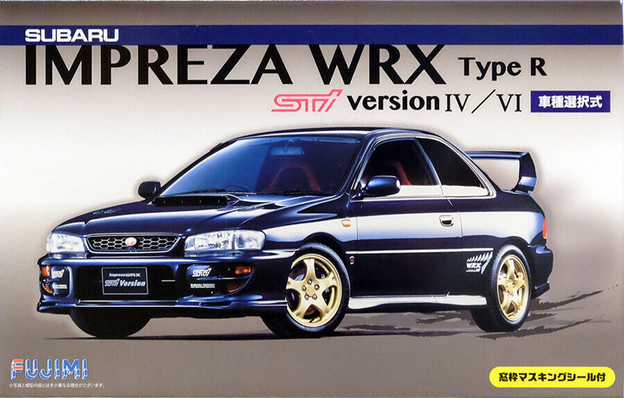 フジミ 1/24 SUBARU IMPREZA WRX STI 完成品 Fujimi Inch Up Series No.83 Subaru Impreza WRX STI 1/24