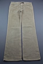 Vintage Women's Hurley Corduroy Cookie Pant Pewter Made In USA Size 1 (29x29)
