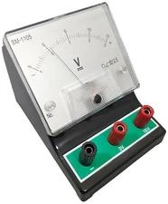 Analog Voltmeter for Measuring DC Voltage in a DC Circuit –1 to +3V or –5 to +15