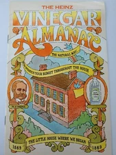 1977 H J Heinz Vinegar Almanac Booklet RARE Many Uses of Vinegar 