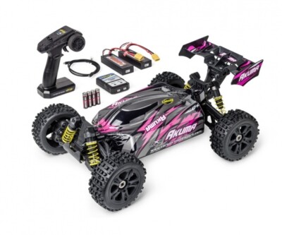 1:8 Akuma Buggy 4WD 100% RTR inc. 2x Lipo pink 70Km/h Carson RC 500409083