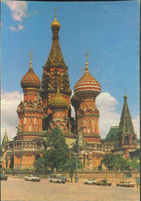 Russia - Moskau - Moscow - Basilius Kathedrale - St. Basil's Cathedral - 1992