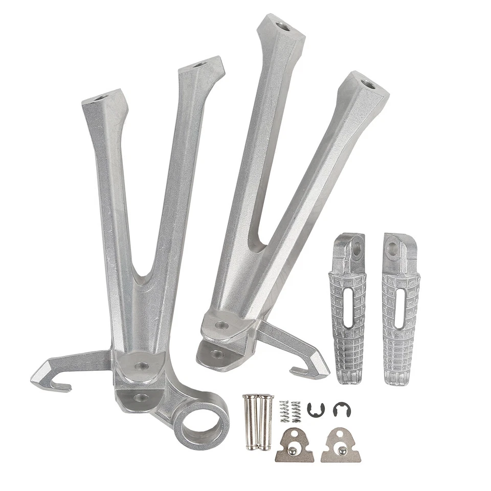 Soporte estriberas trasero pasajero apto para Suzuki GSXR600 GSXR750 2011-2025 2022 23 Foto 2 de 4