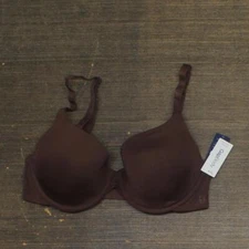 gap Body Womens Everyday Essentials T-Shirt Bra GPW00351 Warm Dark Brown 34C