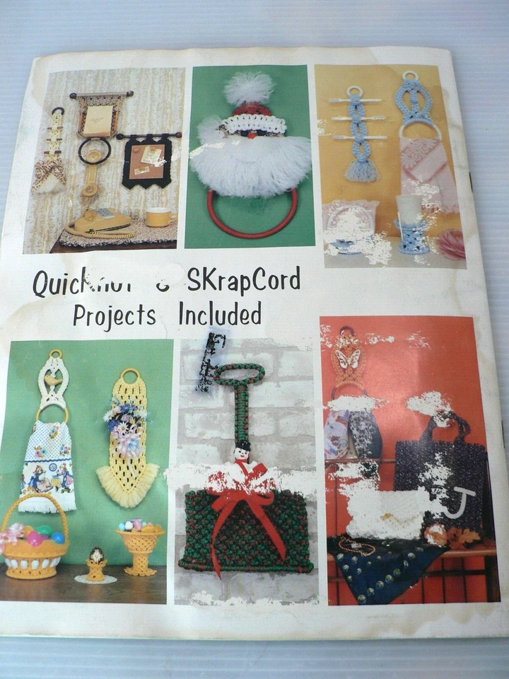 VINTAGE KNOTTING/MACRAME AND TRANSFER PATTERNS FOR LOOP EMBROIDERY - Image 3 of 4