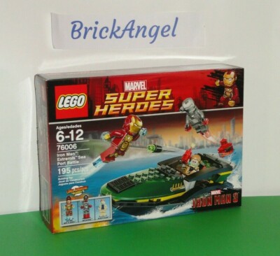 NEW LEGO 76006 Marvel Iron Man: Extremis Sea Port Battle Sealed Box Set  2013 | eBay.de