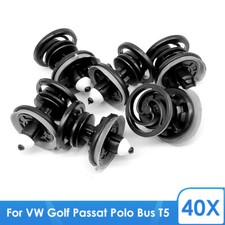 40x Türverkleidung Clips Innen Verkleidung Befestigung Klips für VW T5 Bus Golf