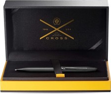 Cross Century II Black Barrel of Diamond Cut Micro-Knurled Ballpoint pen