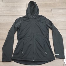 NWT Avalanche Women Jacket Small Black Full Zip Pockets Lined Hooded Wind Resist