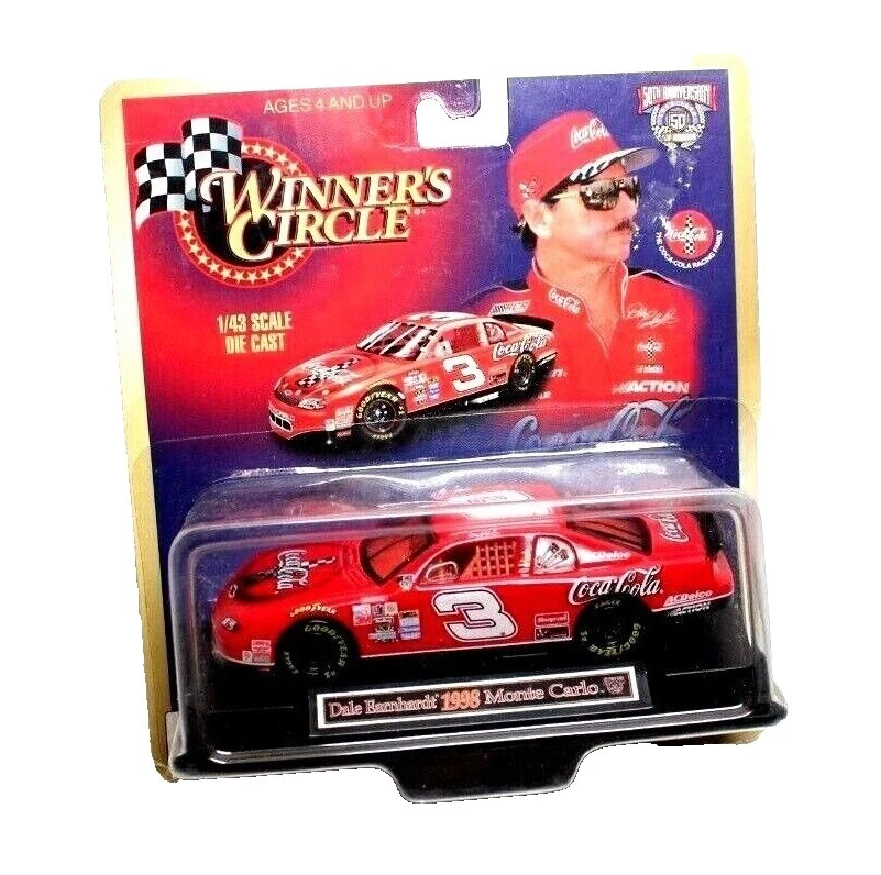 Coca-Cola 1:43 Diecast Racing Cars