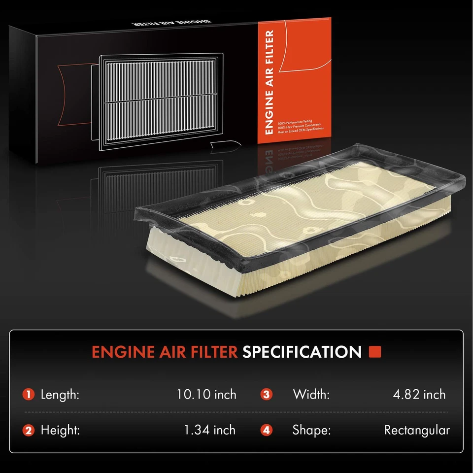 Filtro de aire de motor y cabina para Mitsubishi Mirage 2014-2022 Mirage G4 L3 1,2 L Foto 2 de 4