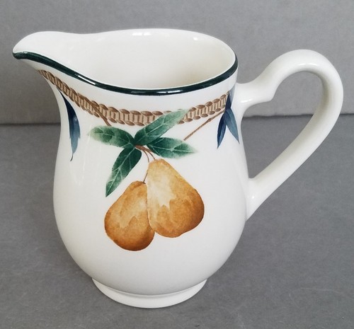 8 Noritake Keltcraft Nature's Bounty Footed Cups & Saucers + 10 oz Creamer - Picture 9 of 12