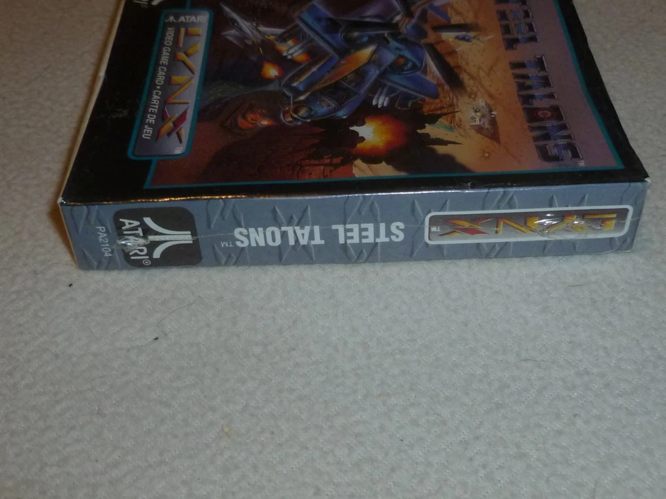 BRAND NEW IN BOX FACTORY SEALED ATARI LYNX VIDEO GAME STEEL TALONS - Image 4 of 4