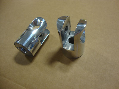 BIG DOG MOTORCYCLES OEM PASSENGER PEG CLEVIS SET 1999-2003 MODELS CHOPPER HUSKY
