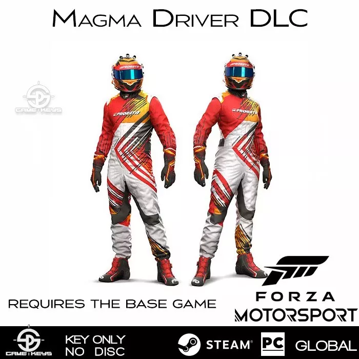 Forza Motorsport - Magma Driver Racing Suit (DLC Only) Steam Key