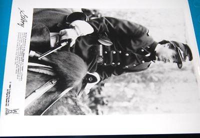 GLORY 1989 10X8 GLOSSY FILM RELEASE PHOTO DENZEL WASHINGTON 12