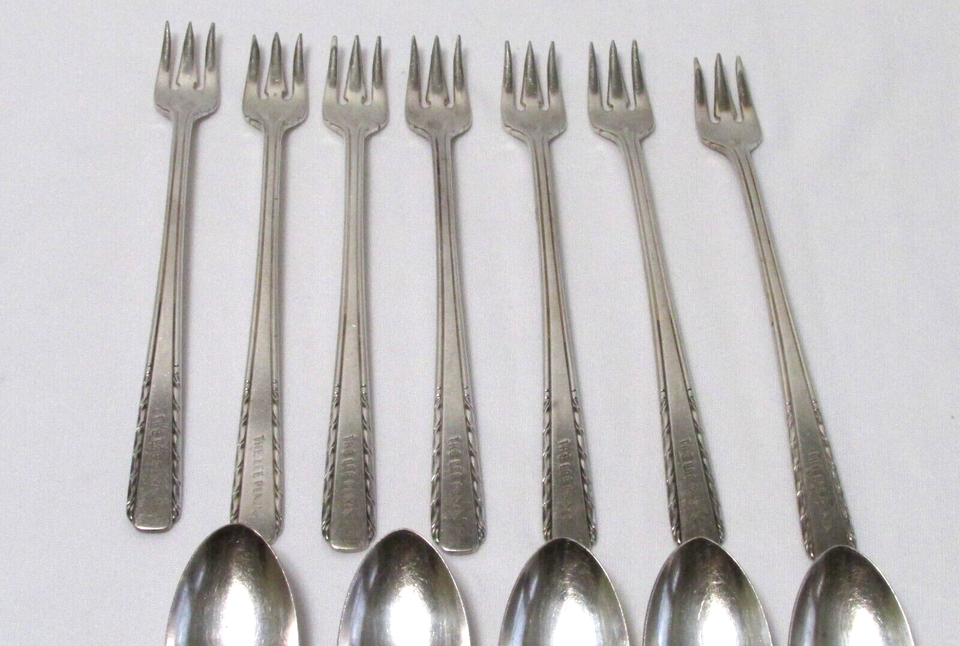 Detroit, Michigan Lee Plaza Hotel Vintage Silverware Pickle fork