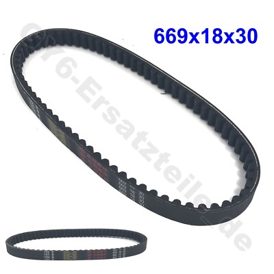 669x18x30 KEILRIEMEN ANTRIEBSRIEMEN z.B. CHINA ROLLER REX RS400 460 JSD50QT-13 