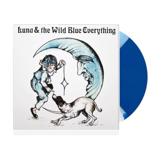 Mat Kerekes Luna & The Wild Blue Everything Limited Edition Blue White Vinyl LP - Picture 1 of 1