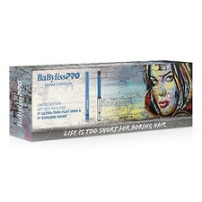 BaBylissPRO BNT21H2UC Nano Titanium 1" Ultra-Thin Flat Iron 1" Wand
