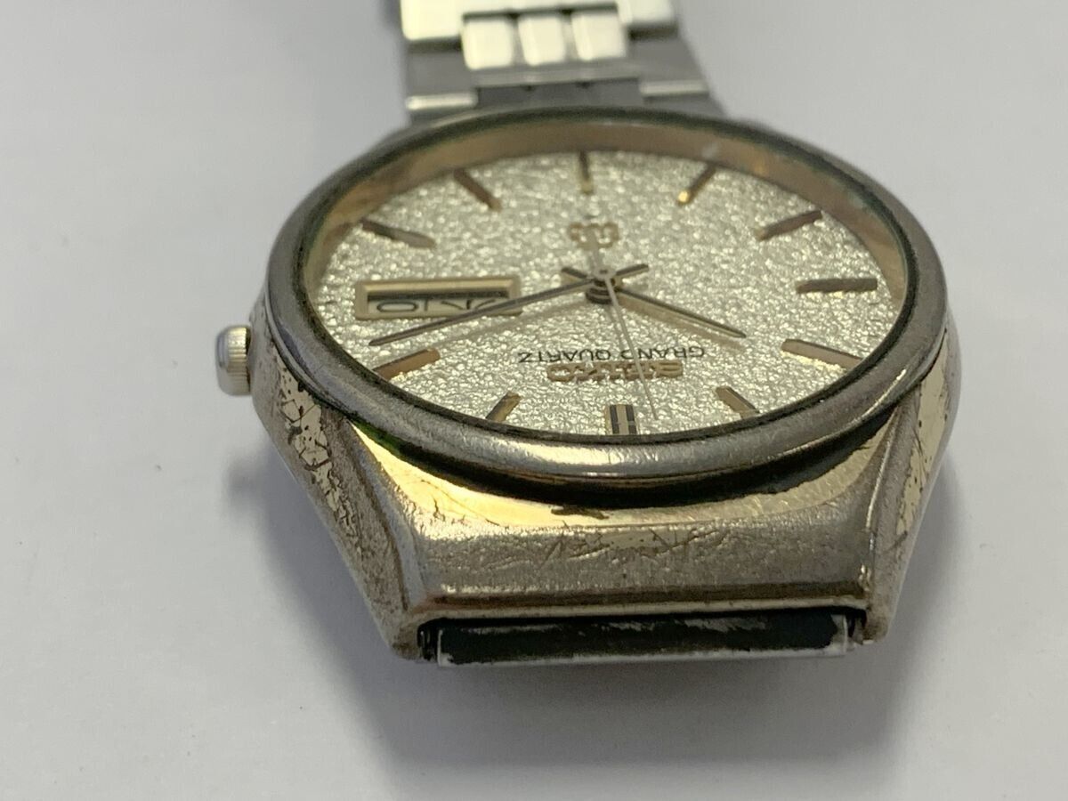 SEIKO Grand Quartz 9943-8020 Day/Date Mens Watch Vintage SEIKO Grand Quartz 9943-8020 Day/Date Mens Watch Vintage